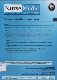 Image of Nurse Media Journal of Nursing Vol. 13 No. 2 2023