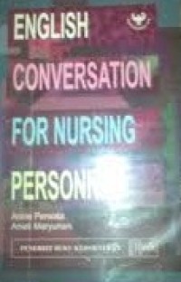 English Conversation For Nursing Personnel